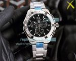 Replica Tag Heuer Aquaracer 43mm Mens Watch Stainless Steel Black Dial